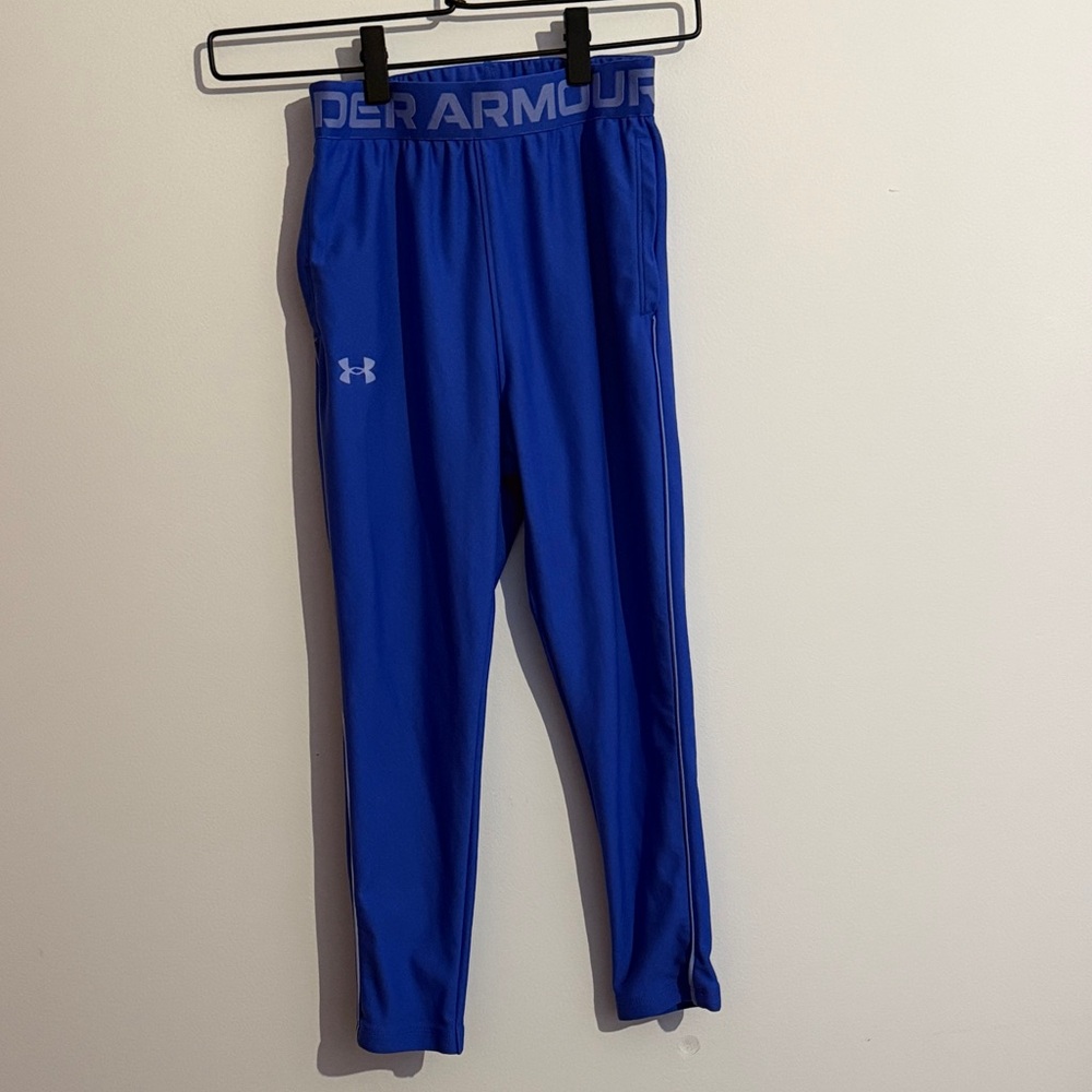 Under Armour Kids Royal Blue Youth XS Leggings